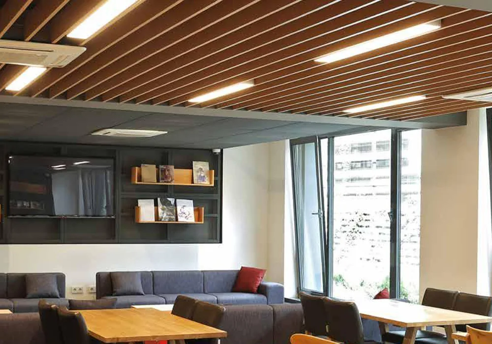 Baffle Ahşap Panel Uygulama 3