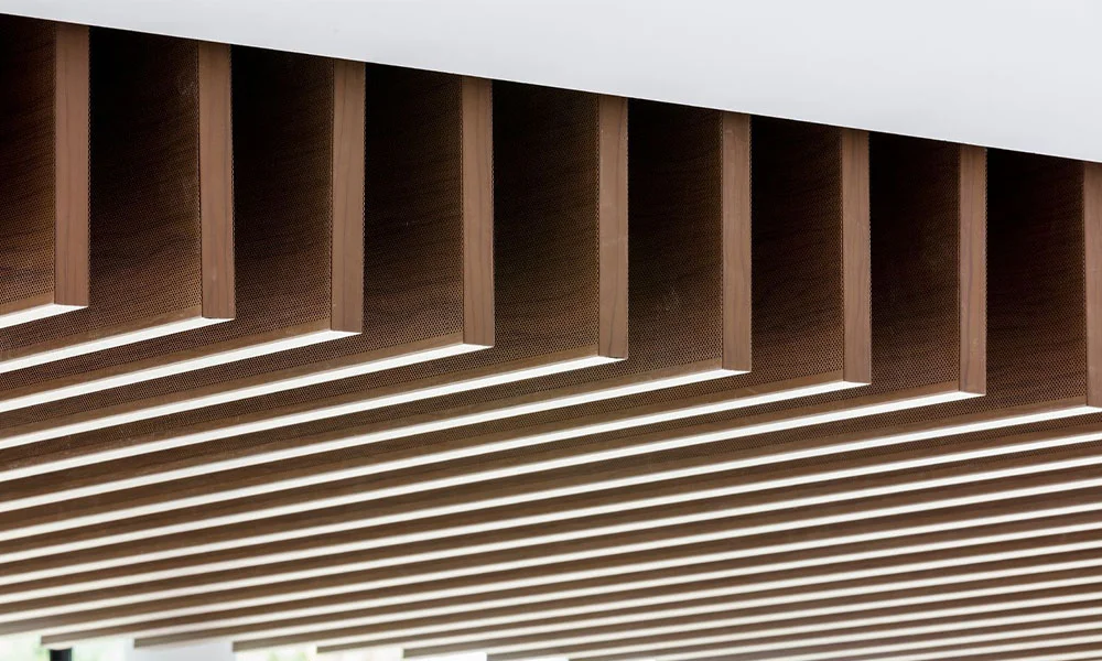 Baffle Ahşap Panel Uygulama 4