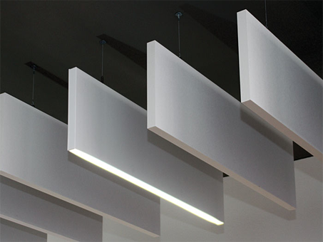 Baffle Tavan Panel Uygulama 1