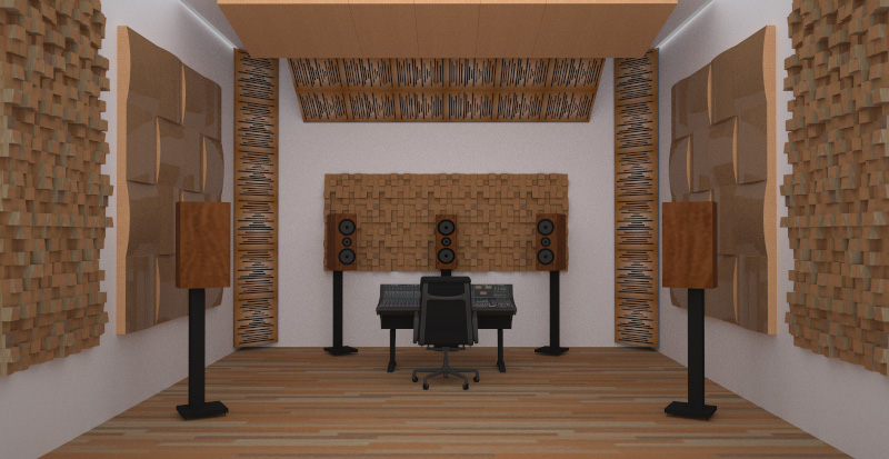 CNC Kesim Difüzör Panel Uygulama 1
