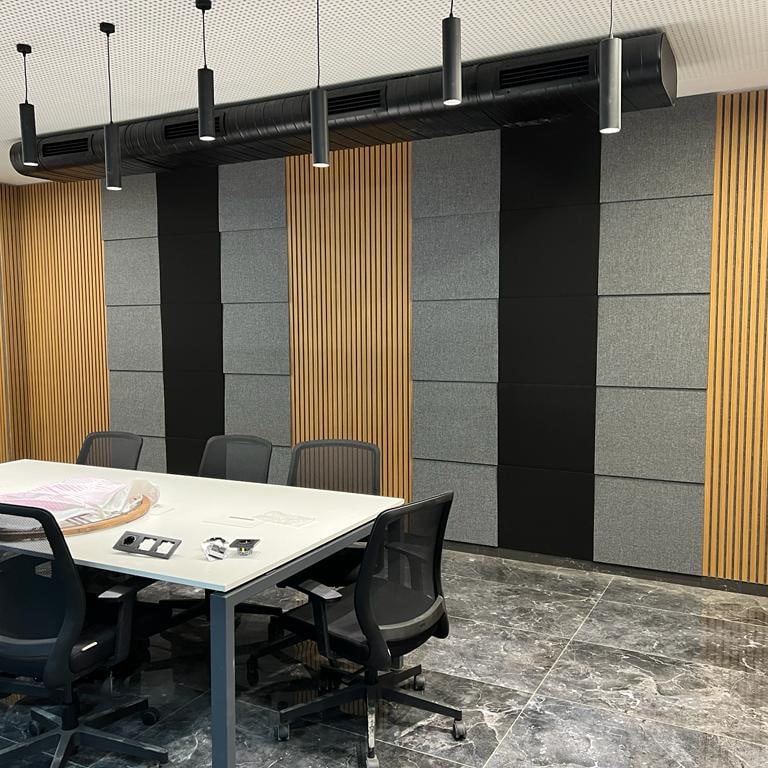 Ham Renk Keçe Panel Uygulama 6