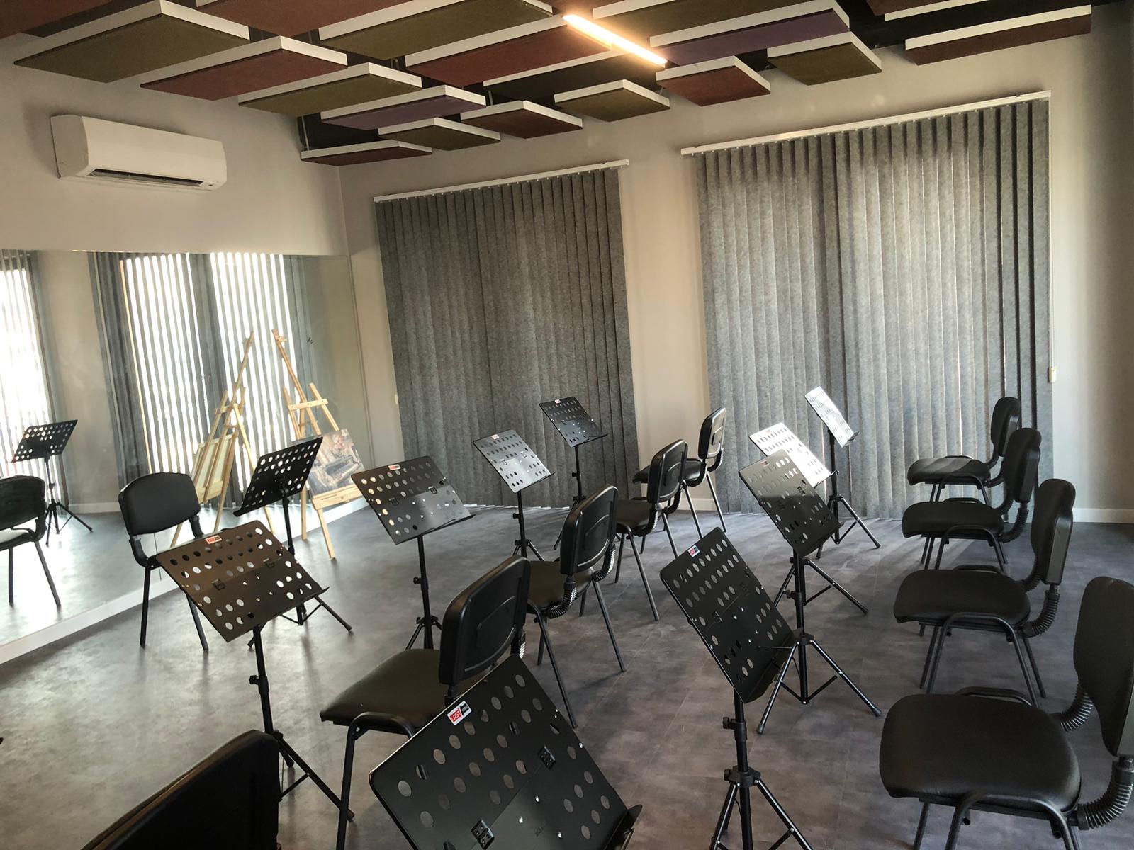 Lineer Akustik Mesh Keçe Perdeler